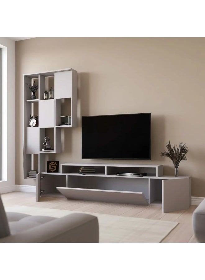 ستايلش هوم طاولة بلازما ابيض - TV42 - Image 5