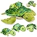Aoriher 5 Piece Plush Sea Turtle Set  12 Inch Mom with 4 Little Turtles Soft Plush Stuffed Animal Toys for Birthday Party Favors Easter Christmas - Image 4