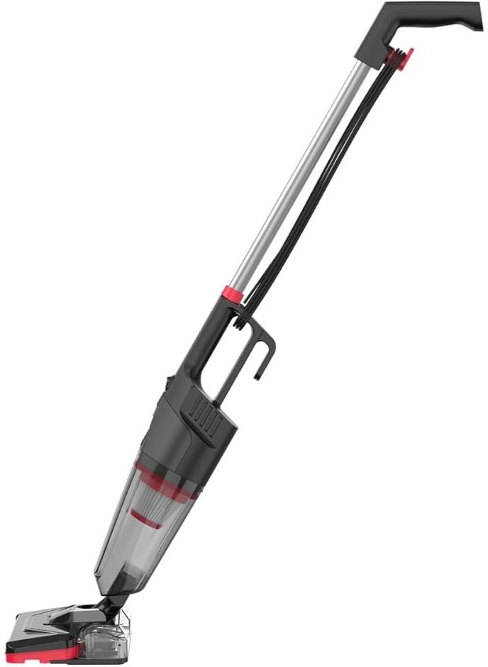 آرشيا مكنسة أرشيا 6 في 1 شفط ومسح للأرضيات والستائر والانتريهات والزوايا – موتور 1000 وات – فلتر HEPA F7 – هادئة 79 ديسيبل – خفيفة ومتعددة الاستخدام – أسود وأحمر - Image 3