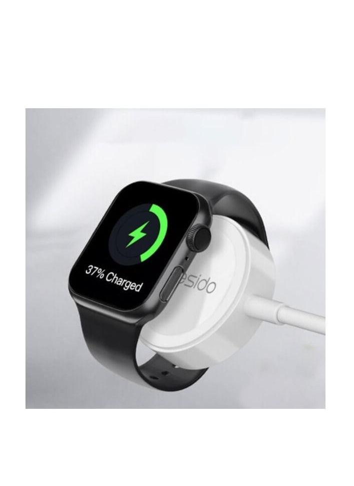 Compatible with Apple Watch Charging Cable Series 7 / 6 / SE / 5 / 4 / 3 / 2 / 1 All Series, Just Place it on and Charge, Convenient to Carry