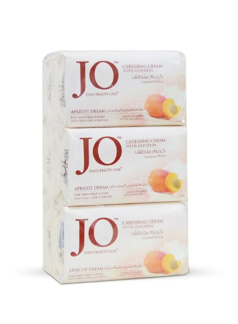 Jo Apricot Dream Soap 6 x 125 g