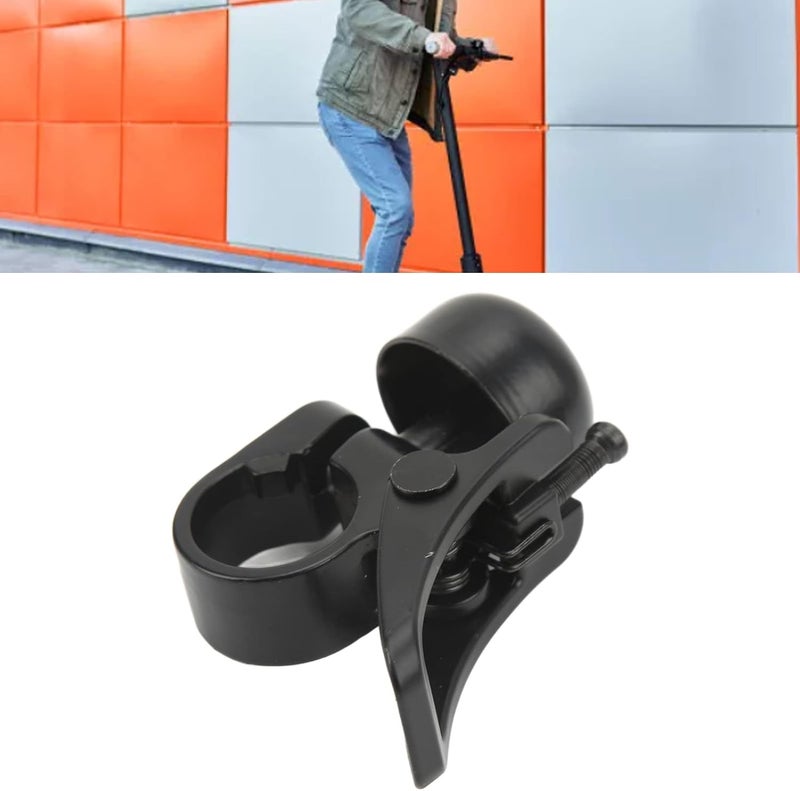 Ejoyous Electric Scooter Horn, Aluminium Alloy Loud Sound Scooter Bell for Pro PRO2 1S Lite, Black - Image 2