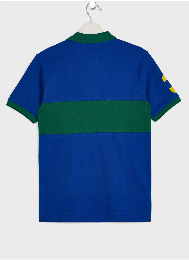 POLO RALPH LAUREN Kids Colour Block Polo