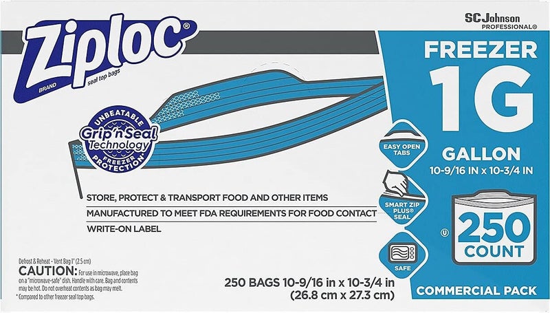 Ziploc Double Zipper Freezer Bags - Image 3
