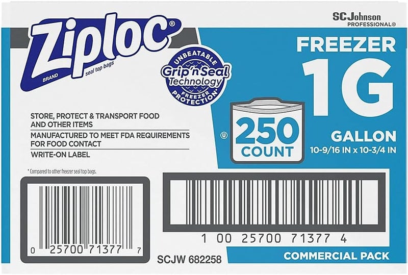 Ziploc Double Zipper Freezer Bags - Image 4