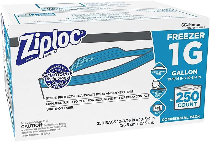Ziploc Double Zipper Freezer Bags - Image 2