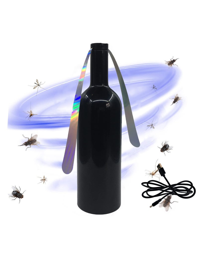 KASTWAVE Fly Fans for Tables, USB Powered Picnic Table Fan for Food, Portable ortable Automation Food Fly Fan for Restaurant Party Home, Mini-Blade Picnic Drive Fly Fan for Restaurant - Image 1