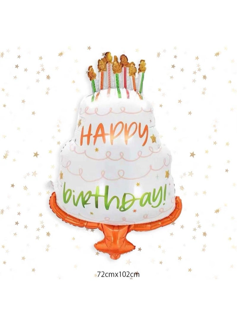 حزمة مزيج من balloons ضخمة الحجم لتزيين  وكعكة احتفال - Image 3