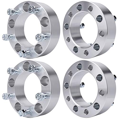 مسافات عجلات MAYASAF 2 سمك 4 عبوة 5 مسامير لفورد F150E150برونكو لجيب CJ3CJ5ACJ6ACJ7 لدودج رام 1500 فانرامشارجرW150B1500 نمط برغي 5x55 108 بؤرة محور 12x20 مسامير