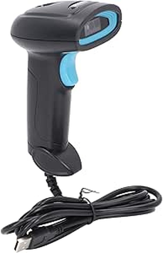Barcode Scanner 1D 2D QR Code Reader Handheld for Retail Warehouse - Image 1