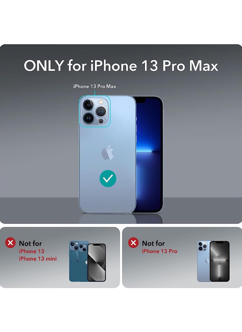 Rock Pow - For iPhone 13 Pro Max Case Compatible with MagSafe Built-in Camera Ring Stand Military-Grade Protection Magnetic Phone Case for iPhone 13 Pro Max Classic Kickstand Case - Image 1
