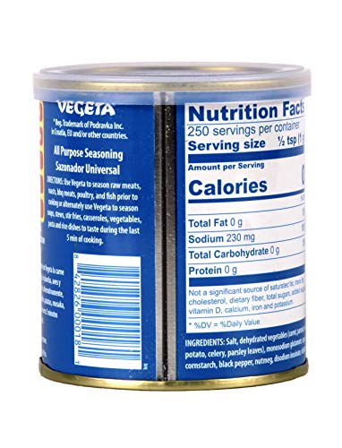 Podravka Vegeta All Purpose Seasoning Mix Can 88 oz 250 g - Image 3