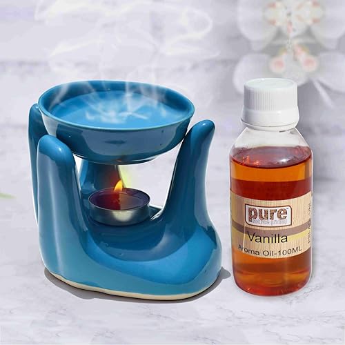 Pure Source India Vanilla Aroma Oil Undiluted 100 ML Pack Suitable for Aroma,Potpourri,Soap Making,Spa etc - Image 2