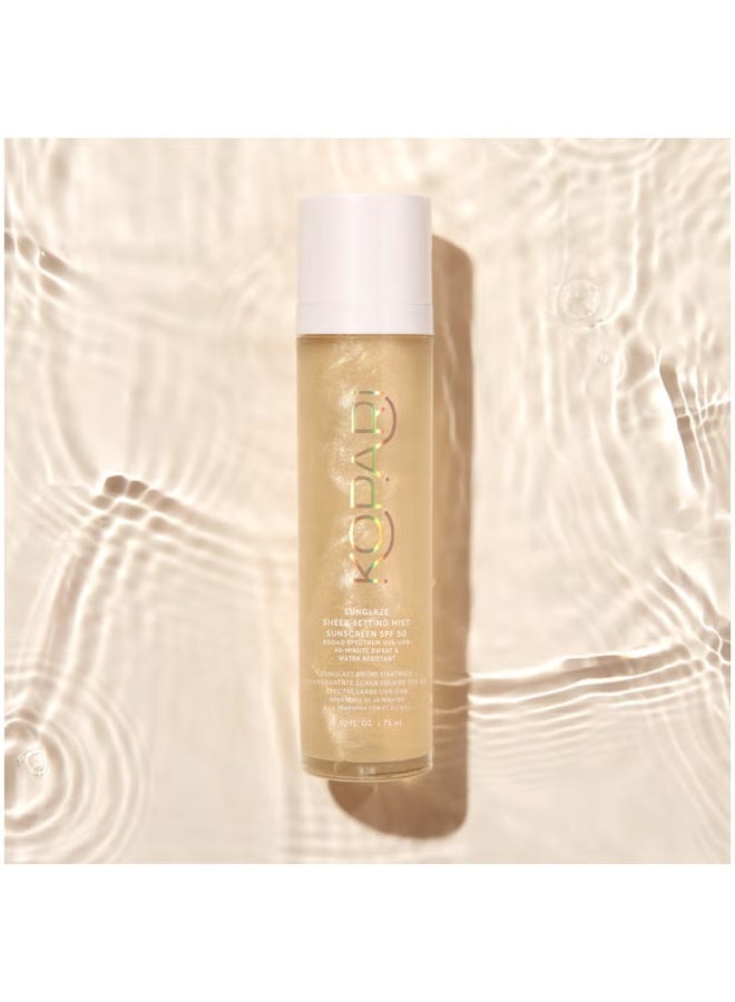 Kopari Beauty Sunglaze Sheer Setting Mist Sunscreen SPF 50 75ml - Image 2