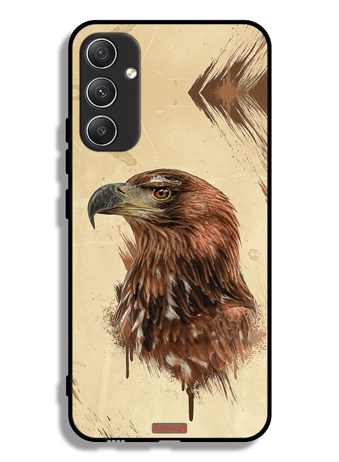 Tolwak Samsung Galaxy A34 5G Protective Case Cover Best Falcon Wallpaper - Image 1
