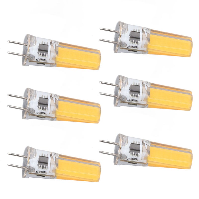 6Pcs G8 LED Bulb 5W Dimmable 2508 COB Energy Saving Easy Installation 360 Degrees 50000 Hours Stable 5W Bulbs 100‑120V - Image 3