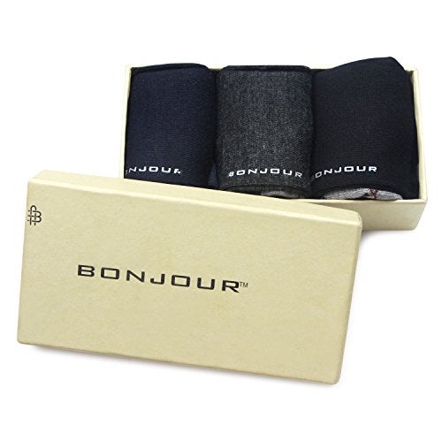 Bonjour Men's Cotton Classic Argyle Multicoloured Wollen Socks- Pack Of 3 - Image 4