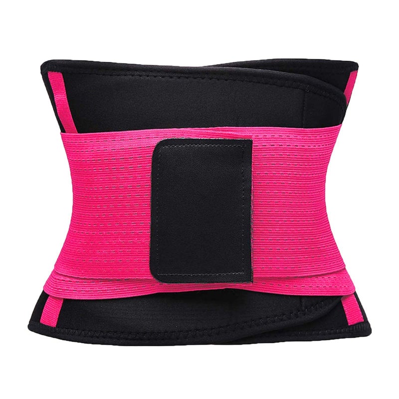 VENUZOR Waist Trainer Belt for Women - Waist Cincher Trimmer - Slimming Body Shaper Belt - Sport Girdle Belt (UP Graded)(Hot Pink,Medium) - Image 4