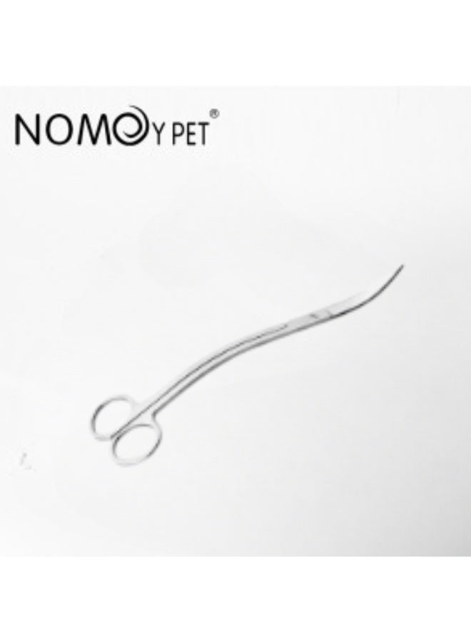NomoyPet مقص نومويبيت من الفولاذ المقاوم للصدأ باللون الفضي (3 أنواع) - Image 3