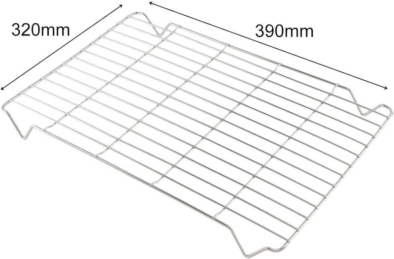 Spares2go Large Grill Pan Rack Insert Tray for Indesit Oven Cookers General compatible practical design - Image 2