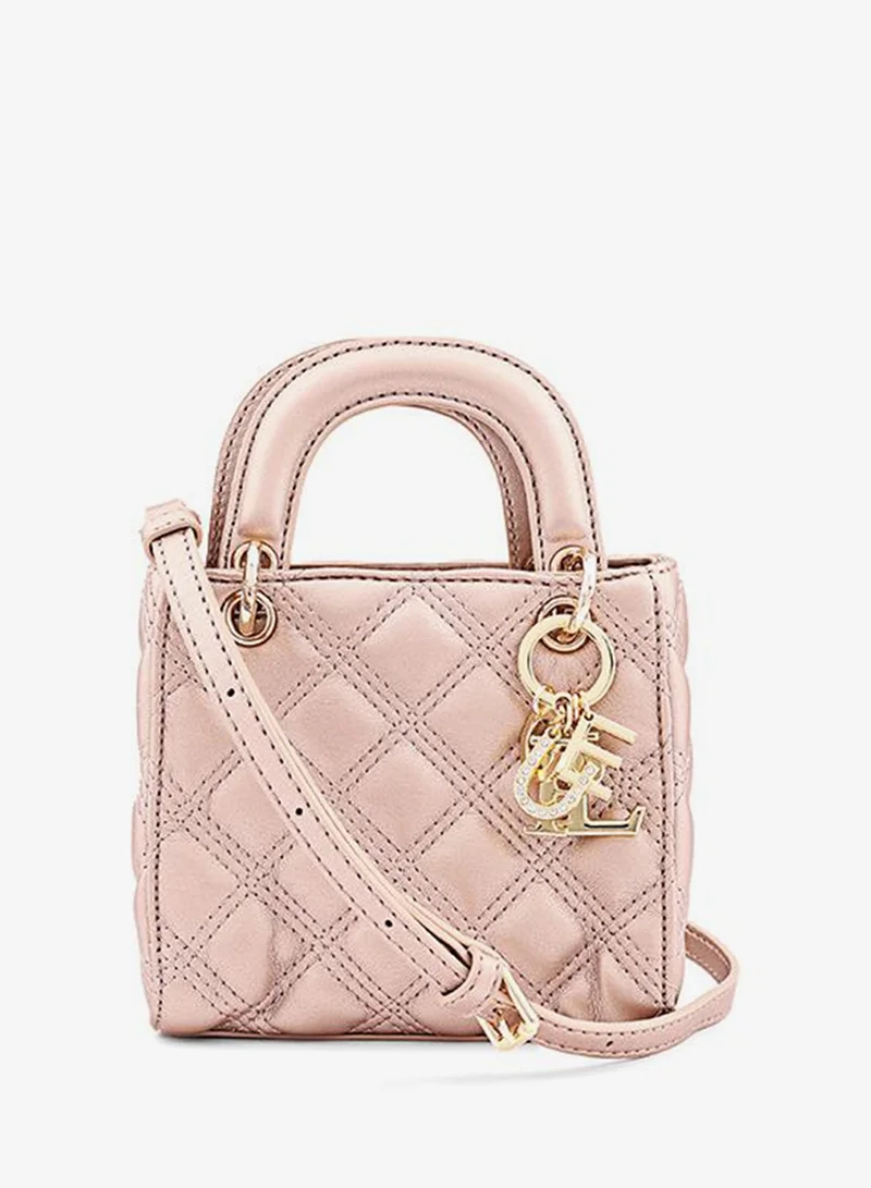 Cuple Tween Girls Quilted Top Handle Bag