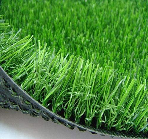 Carpet Planet Artificial Grass - High Density Grass (Green 3-Tone)- Use As Balcony Garden, Carpet, Door Mat, 1 Piece(25 MM, 2.5X12 FEET) - Image 3