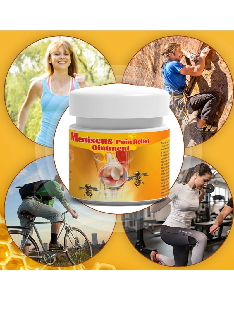 سوميفون مرهم سم النحل لتسكين آلام الغضروف الهلالي، مكون من قطعتين، لتخفيف آلام المفاصل والعضلات - Image 2