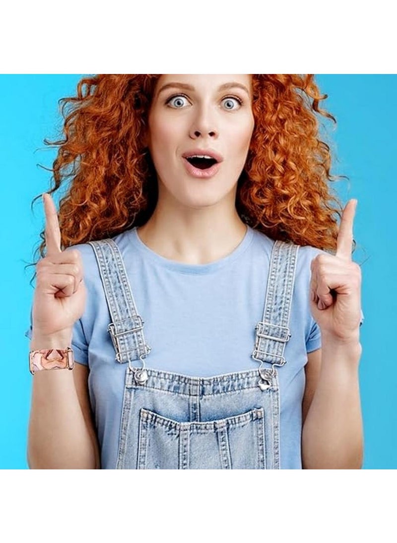 Y&D Applies To Iphone Watch 42/44/45/49mm Woven Nylon Plain Painted Strap - Image 3