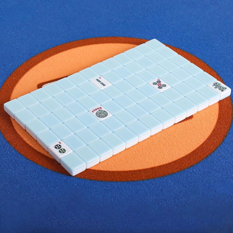 GUSTARIA American Mahjong Tiles Set,Mahjong Game Set with 166pcs 1.2â€™â€™ Light Blue Tiles (Tiles Only Set) - Image 5