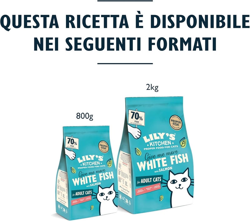 Lily's Kitchen Fisherman's Feast White Fish & Salmon Dry Cat Food - 2KG - Image 5