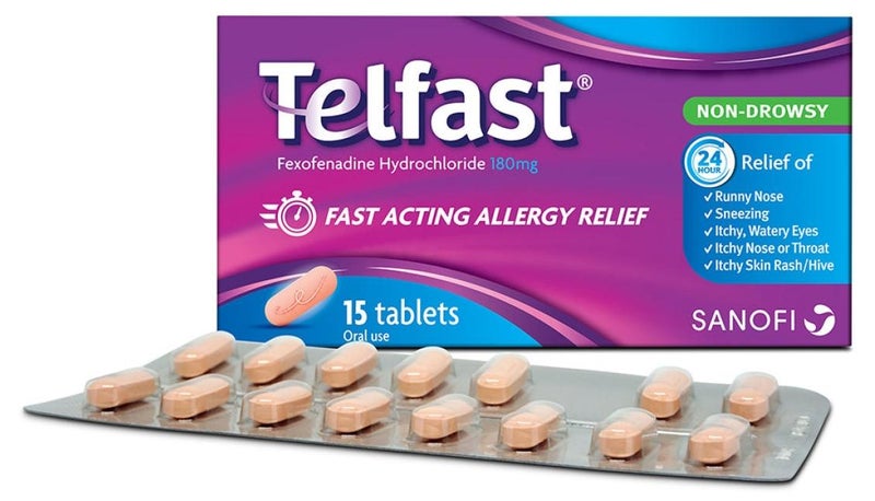 TELFAST 180Mg Tablets 15S