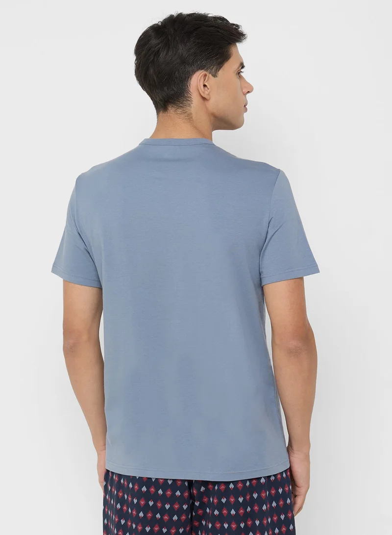 EMPORIO ARMANI 2 Pack Of Logo Crew Neck T-Shirt