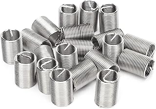 Hilitand Hilitand 20Pcs M12 x 1.25 Wire Thread Insert Thread Protection Sleeve Thread Repair Bushing Screw Fastening(2D)  - Image 1