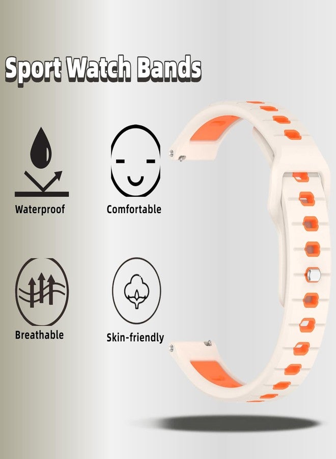 QHBAMD 3 Pack Compatible for Amazfit Helio Strap Silicone Band- Soft Breathable Waterproof Sport, Adjustable for Women Men - Image 4