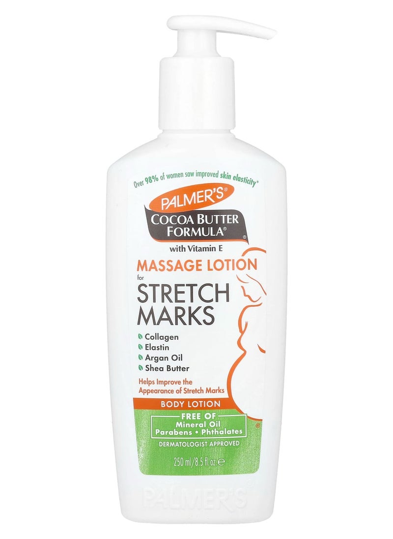 PALMER'S - Cocoa Butter Formula With Vitamin E Massage Lotion For Stretch Marks 250 ML - Image 1