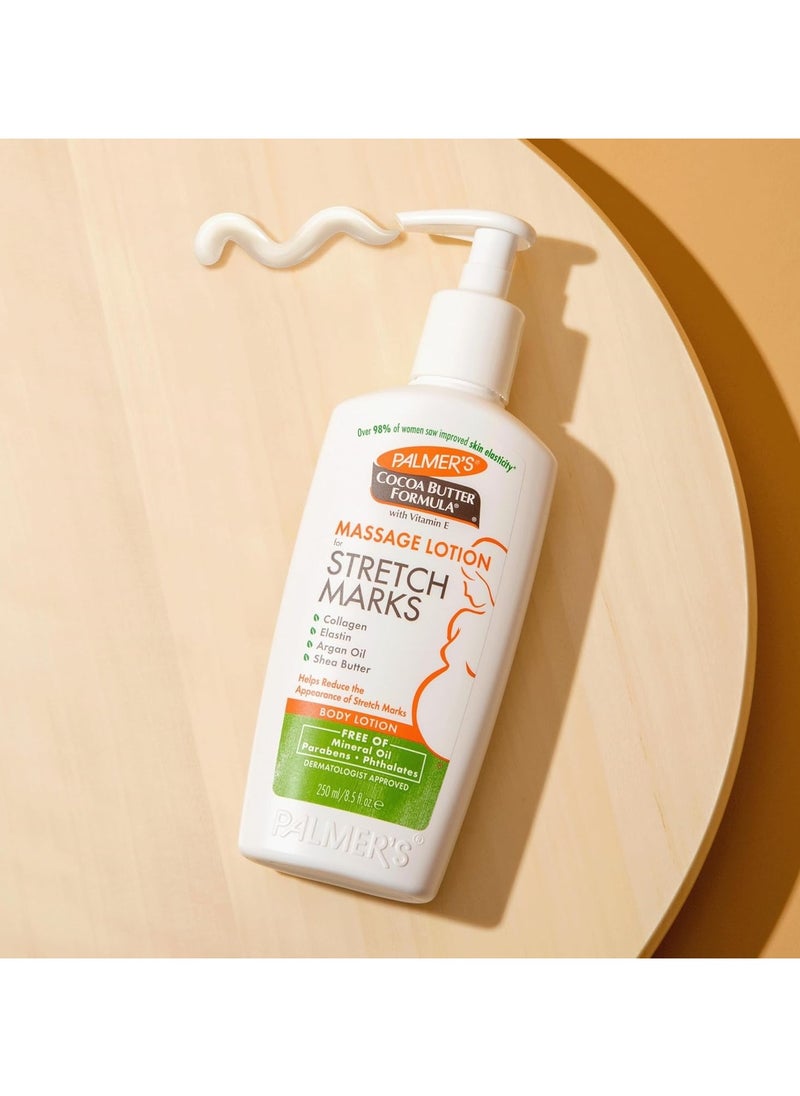 PALMER'S - Cocoa Butter Formula With Vitamin E Massage Lotion For Stretch Marks 250 ML - Image 1