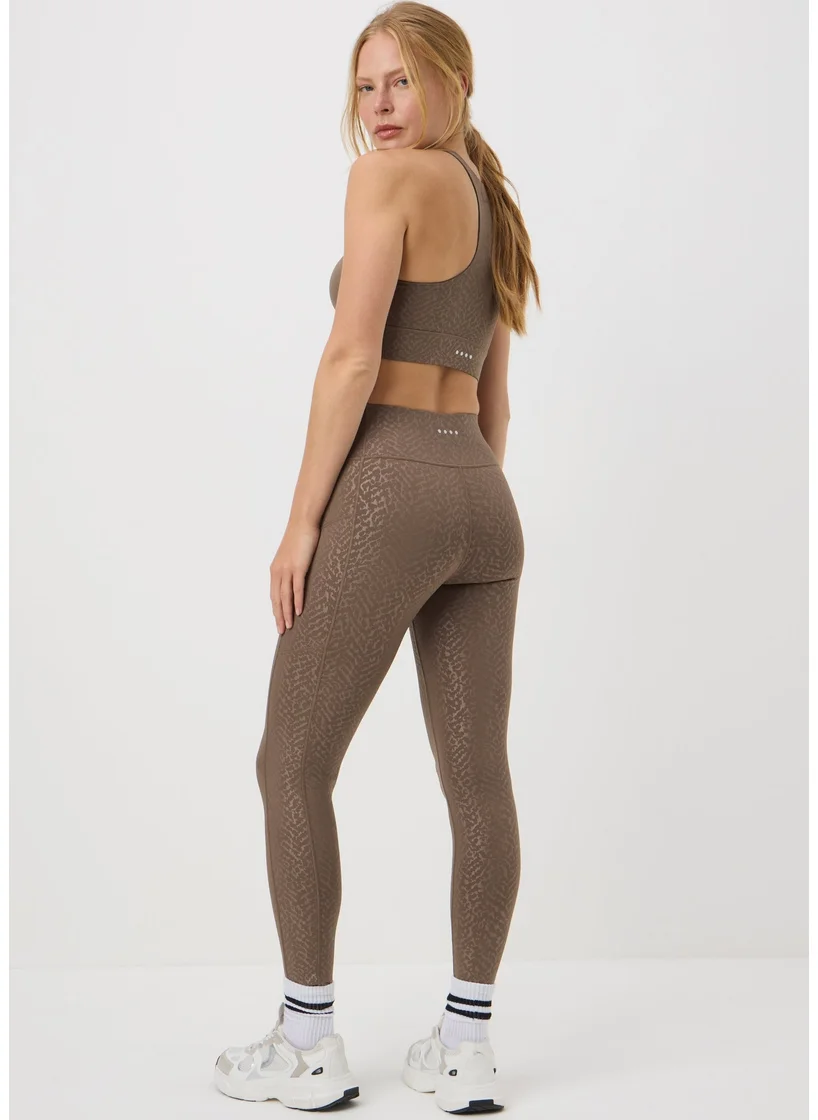 Matalan Souluxe Brown Animal Print Leggings