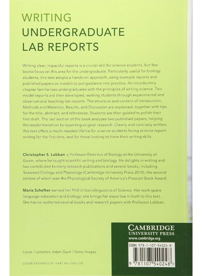 Writing Undergraduate Lab Reports: A Guide for Students - Image 2