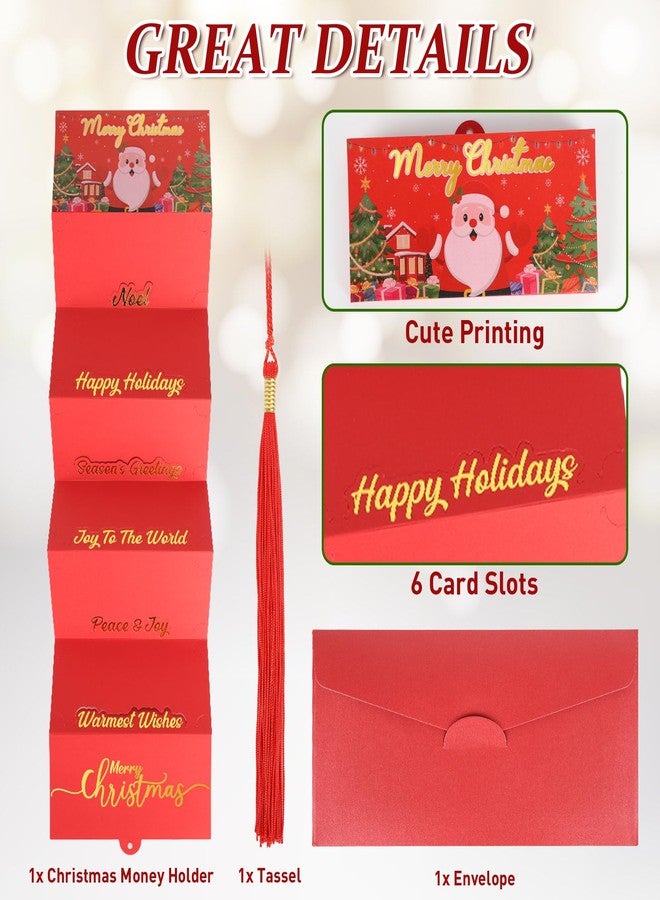 Sereliy Christmas Cash Gift Envelopes, Christmas Gift Card Money Holders, Surprise XMAS Money Card Holder for Cash Gift Idea - Image 4
