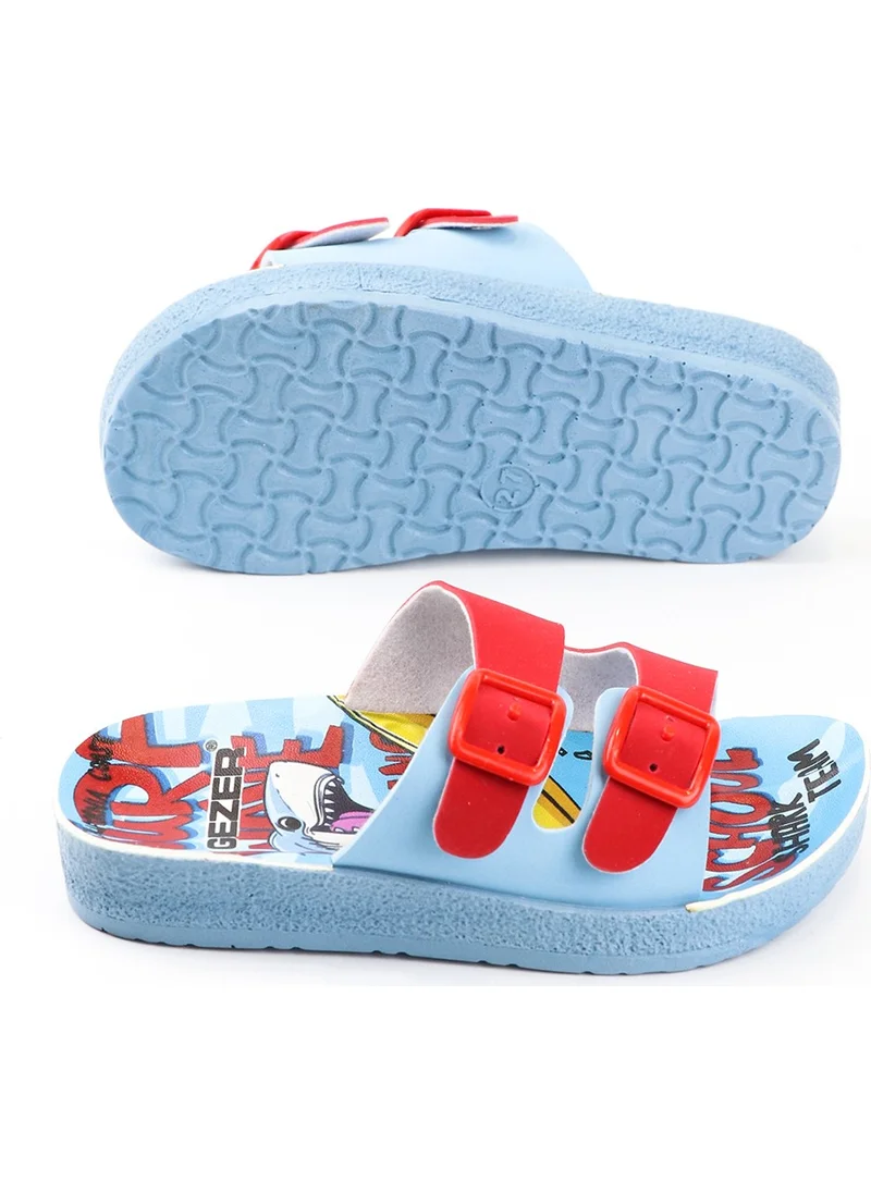 Gezer Summer Two Buckle Boys' Slippers