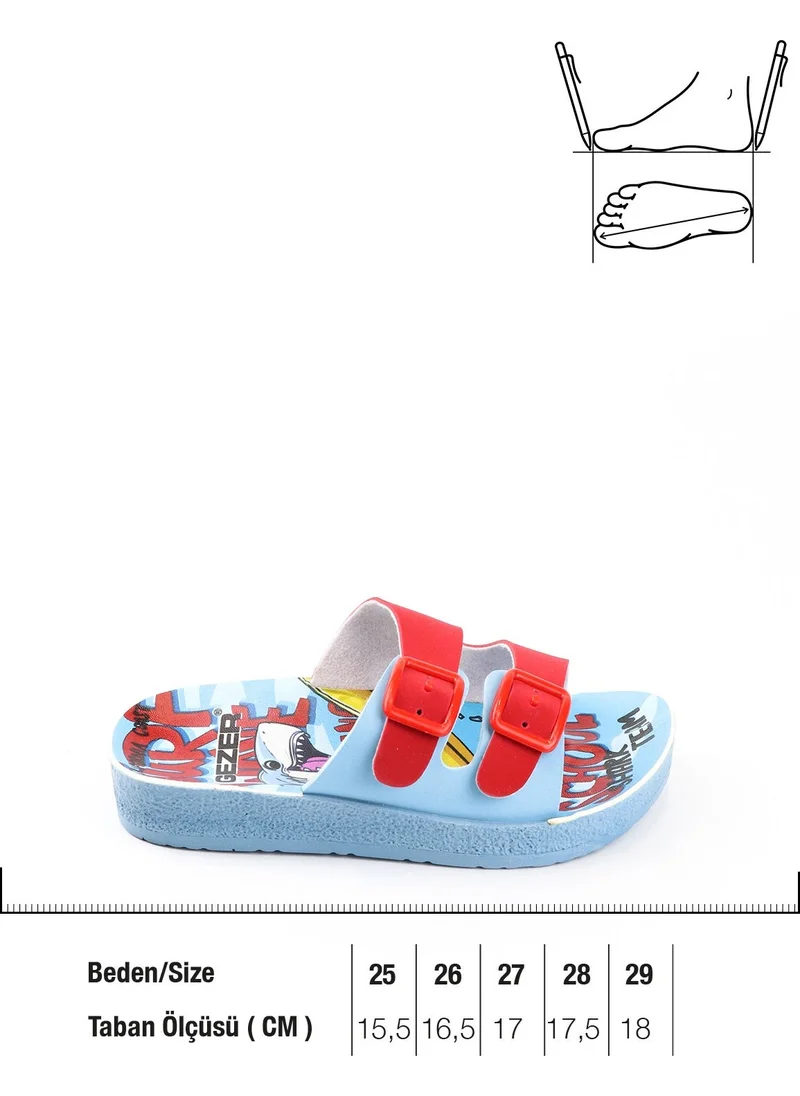 Gezer Summer Two Buckle Boys' Slippers