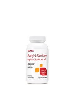 Acetyl L Carnitine Alpha Lipoic Acid 500Mg / 200Mg 60 Caplets