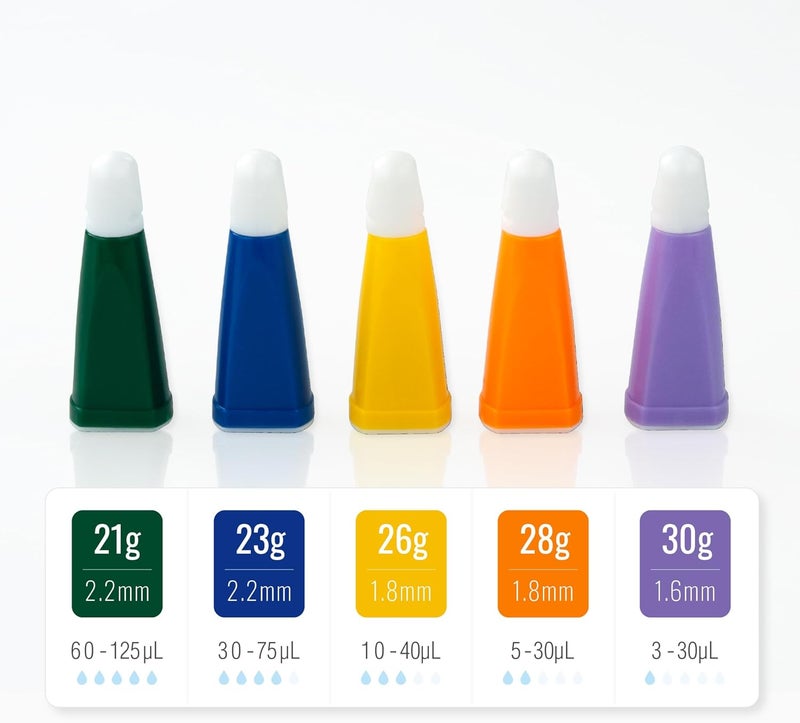 Mbh صندوق من 100 قلم أمان AKTIVSAFE عبوة من 2 21G 22mm - Image 4