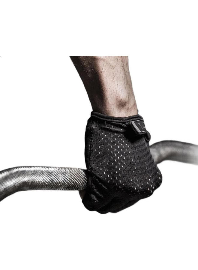 Lac Tactical Fingerless Gloves For Men, Combat Sports Protective Anti-Slip Outdoor Cycling Gloves Motorcycle Gloves, Size L - Image 2