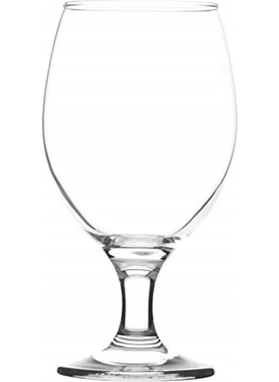 Paşabahçe 44417S00 Bistro Beer Glass, Set of 6 Beer Glasses