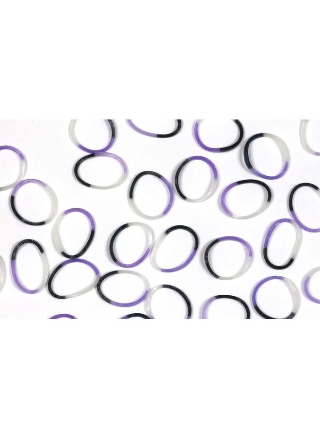 Rainbow Loom ® Glow In The Dark Collection: Purple Potion Rubber Bands With 24 Cclips (600 Count)  - Image 3