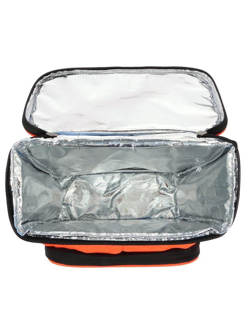 بيج ديزاين حقيبة ظهر مبردة معزولة Biggdesign متوسطة الحجم بسعة 16 كوارت، صندوق غداء مبرد ناعم، مقاومة للماء، حقيبة غداء معزولة، لنقل الطعام الساخن والبارد، مثالية للمكتب والمدرسة والنزهات والتخييم، للرجال والنساء. - Image 4