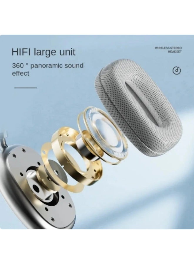 general Wireless Bluetooth Headset with Microphone Noise Cancelling Headphones Stereo Sound Sports Gaming TF Compatible - Image 3