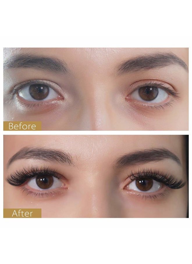 BEYELIAN Volume Lash Extensions, Easy Fan Eyelash Extensions, 0.03 CC Curl 9-15mm Mixd, Self Fanning Individual Lashes, Semi-permanent Long Lasting Blooming Lashes for Professional Salon Use  - Image 2
