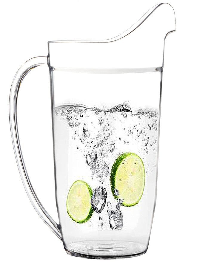 Youngever 75 Ounce Plastic Pitcher, Large Clear Water Jug - Image 1